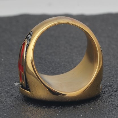 Bague de la Reconquête -  Croix Rouge et Templiers – Image 6
