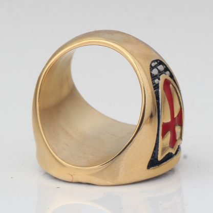 Bague de la Reconquête -  Croix Rouge et Templiers – Image 4
