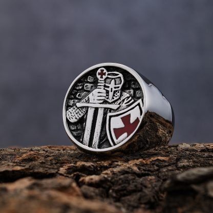 Bague du Chevalier Templier – Image 2