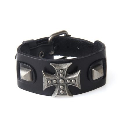 Bracelet avec Croix des Templiers