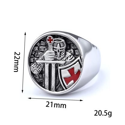 Bague du Chevalier Templier – Image 7